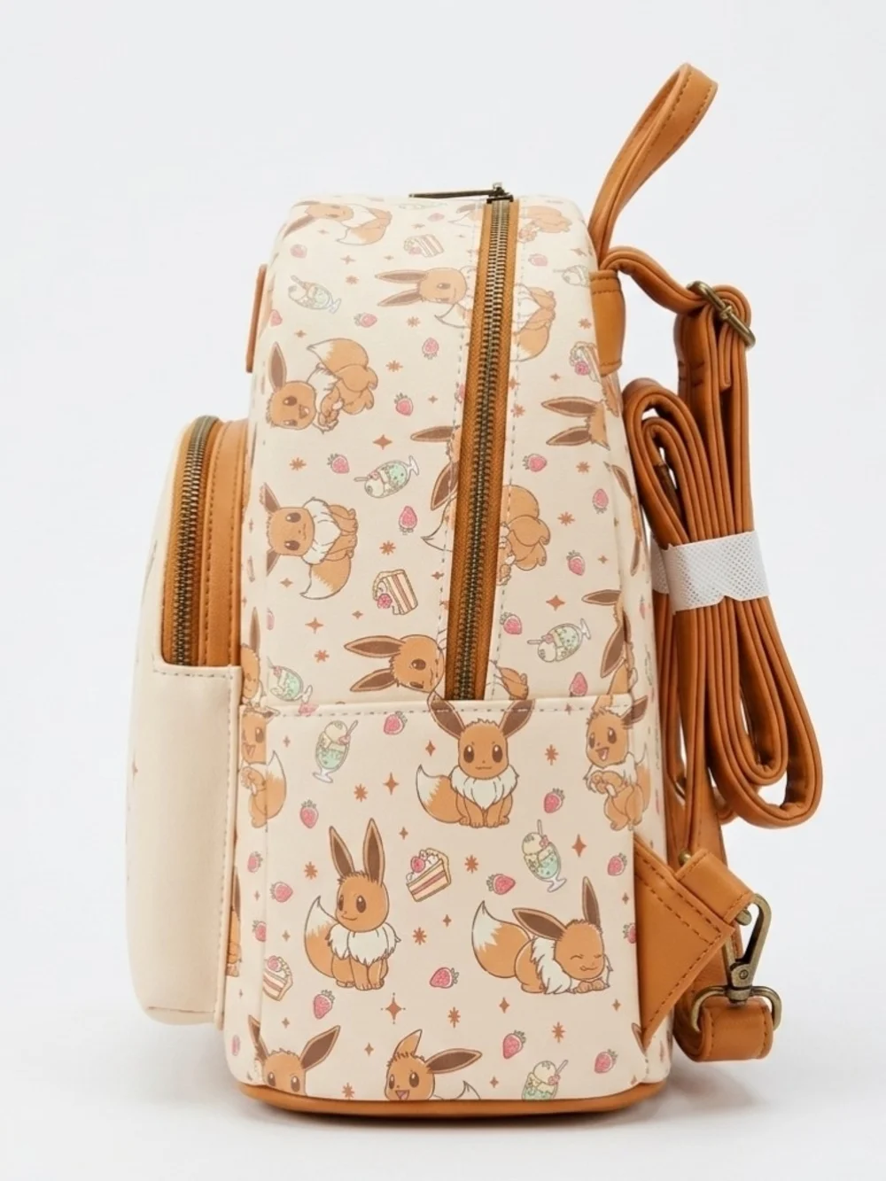 Disney Loungefly Pokemon Mini Cream and Tan  Backpack